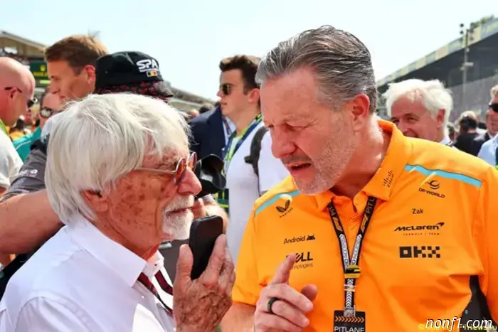 Ecclestone: I don't think Zak Brown is very talented.