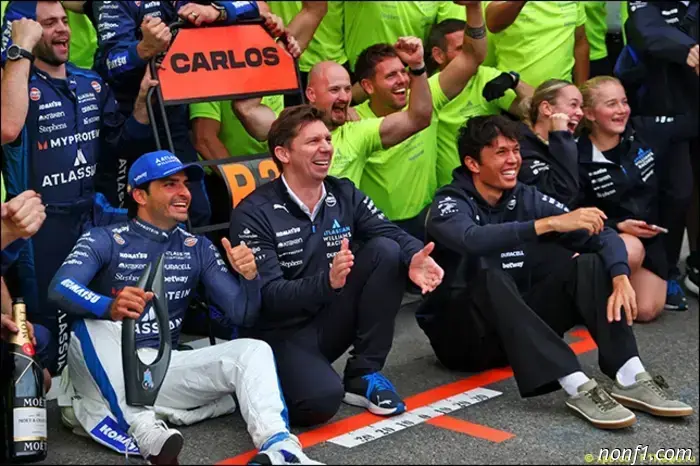 Carlos Sainz: A dark streak is always followed by a light one.