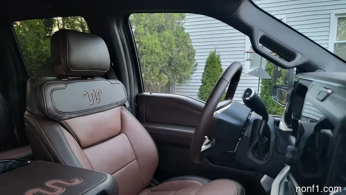 The Ford Super Duty has an excessive number of badges.