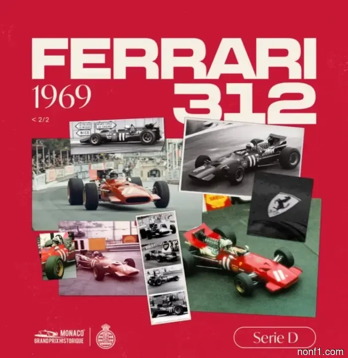 Jean Alesi destrozó en Mónaco un Ferrari 312/69 único.