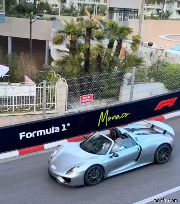 Alonso once again surprised with a rare car.