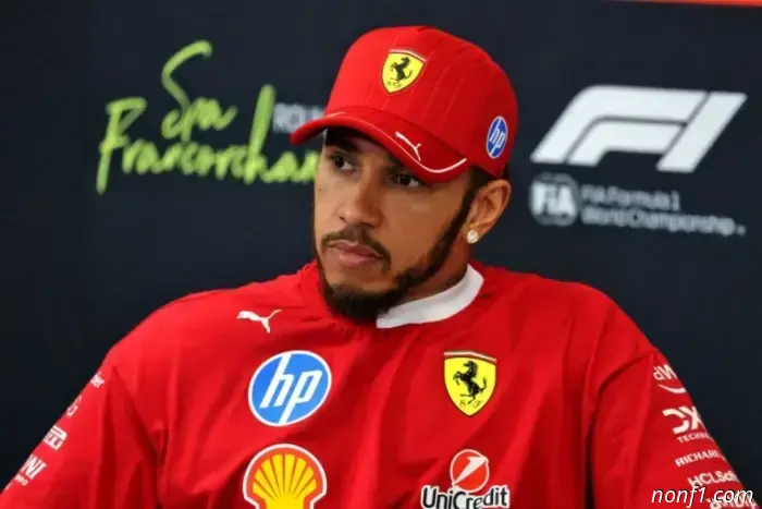 Hamilton: I didn't feel any difference on the simulator.