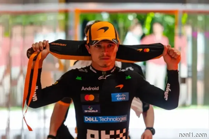 Lando Norris on what he does between sessions