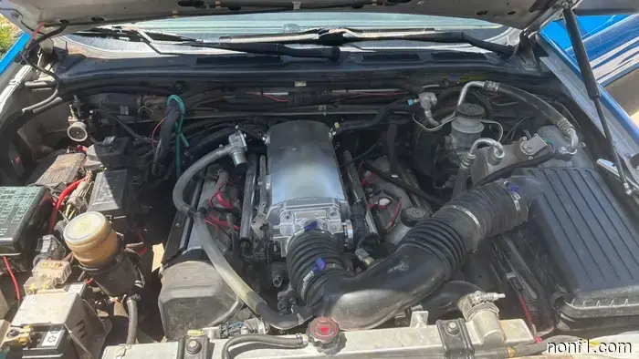 Indeed, you require this Isuzu Vehicross that has been fitted with a Lexus V8 and a five-speed transmission.