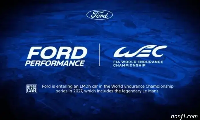 WEC: Ford will build its own hypercar by 2027