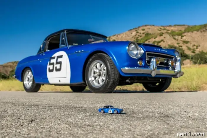 How This Man Obtained the Perfect Accessory for His Datsun Roadster: A Factory Hot Wheels