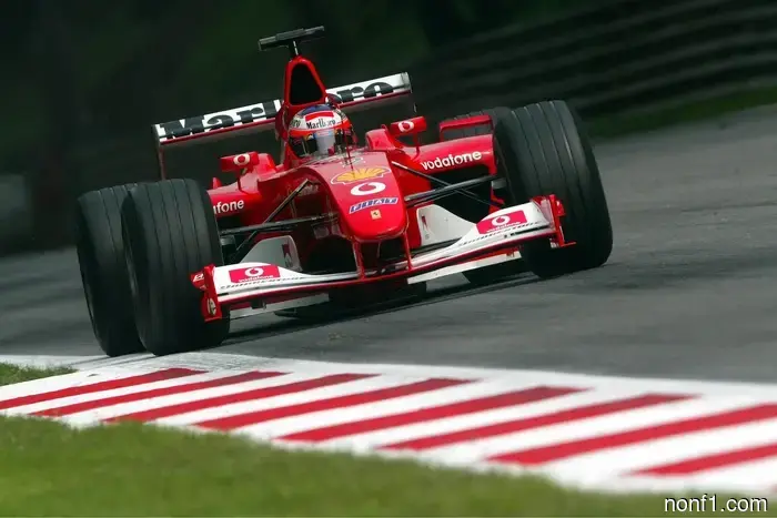 Vettel, Barrichello conducirán el F2002 de Schumacher