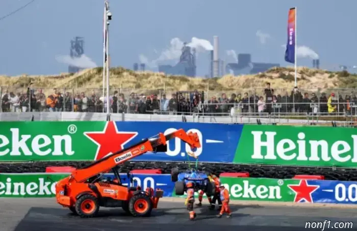 Alex Albon: The consequences of the incident are not particularly serious.
