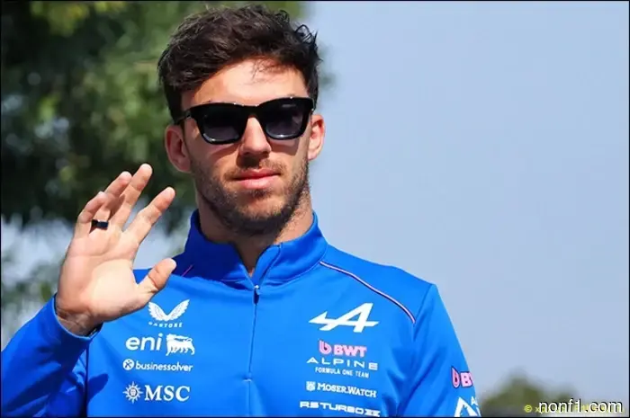 50 minutes to the start: Pierre Gasly's comment