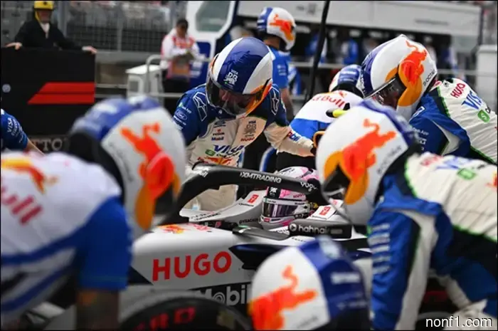 Premio DHL al Mejor Pit Stop: Лучший пит-стоп у Racing Bulls