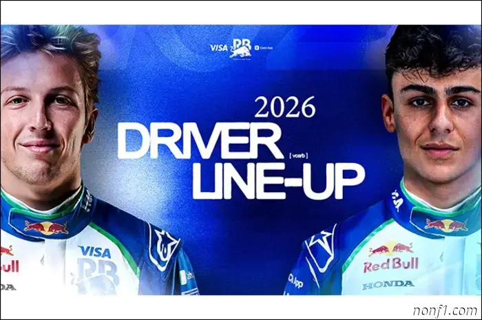 Racing Bulls 2026: Liam Lawson y Arvid Lindblad