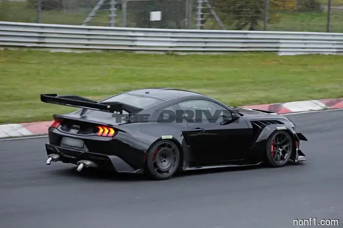 The Ford Mustang GTD Competition utilized street-legal tires to shatter the Nurburgring lap record set by the Chevy Corvette ZR1X.