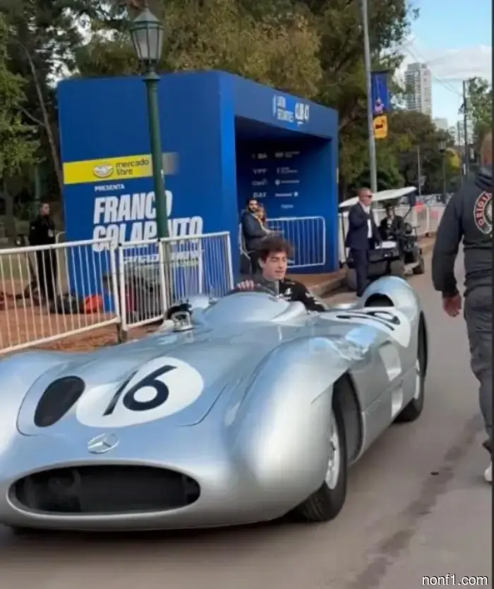 Kolapinto will take the wheel of the Lotus E20 in Buenos Aires.