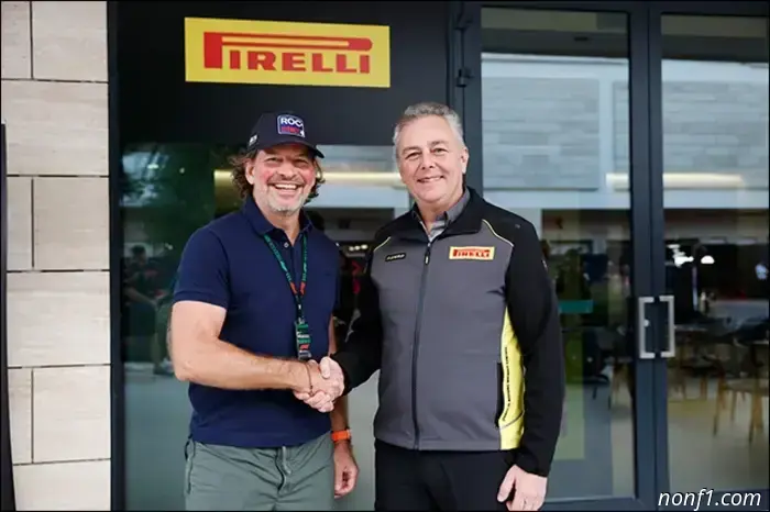 Pirelli is the tire supplier for the Race of Champions