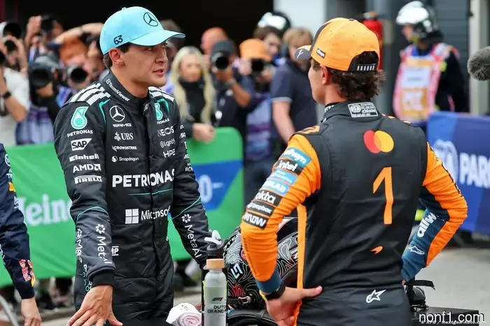Russell rises as Antonelli receives a 'wake-up call.'