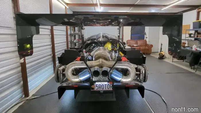 Installing a 119mm Turbo on a Five-Rotor Supercar is foolish but in a positive manner.