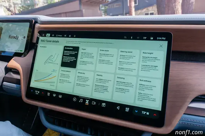 Ривианский RAD Tuner — это как эквалайзер для электропривода вашего электромобиля.