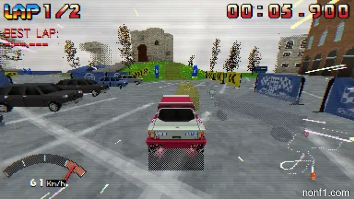 Compete on the Fiat Factory Roof Test Track in this delightful indie game.