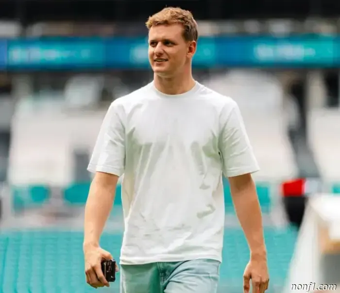 Mick Schumacher was at the Indy 500 for talks with Cadillac