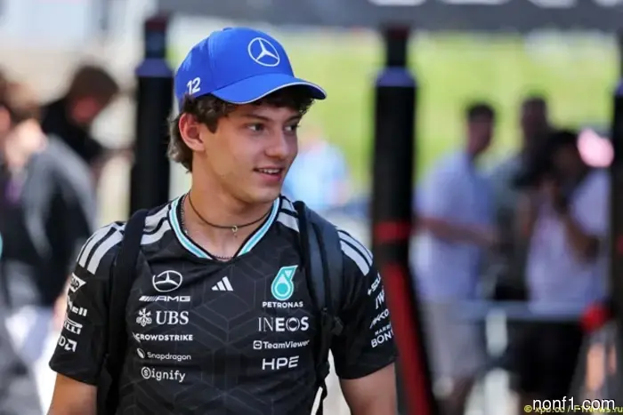 Antonelli confirmed the team tactics at Mercedes.