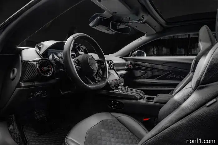 The new Brabus Twin-Turbo V12 Coupe features an extended hood and a lengthy rear.