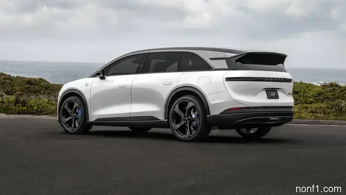 The Lucid Gravity GT-S is a SUV inspired by sapphire, boasting 1,070 horsepower.