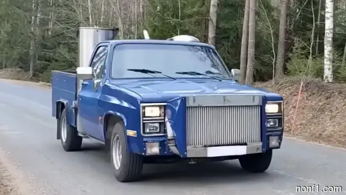 Gas Price Trick: Use an Old Chevy Truck Powered by Wood