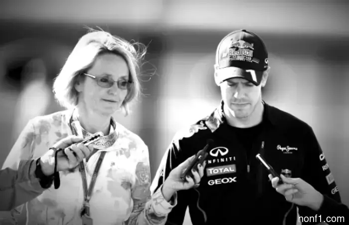 The world of motorsport mourns journalist Karin Sturm.
