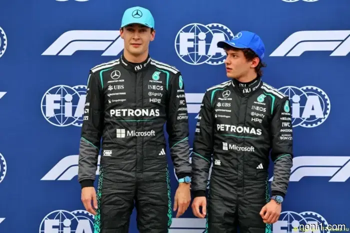 Рассел: У нас с Кими одинаковые шансы в борьбе за чемпионский титул.