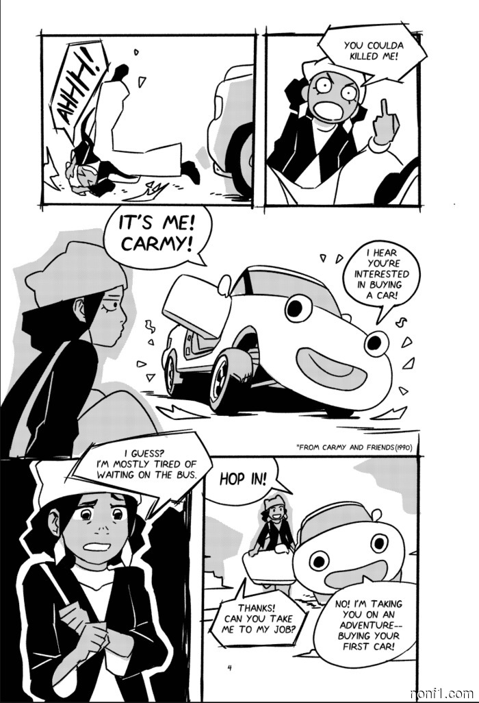 Useful Info Comic Guides Beginners on How to (Not) Purchase a Car