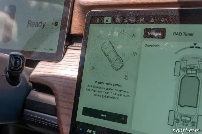 Kick turn Rivian поднимает 360-градусный танковый разворот на совершенно новый уровень: действительно полезный