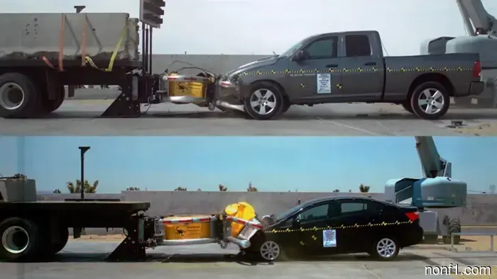 These truck-mounted crash barriers were created due to drivers' inability to stop looking at their phones.