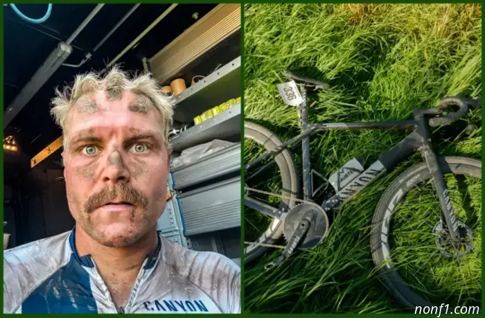 Bottas shared an impressive photo after the cycling race.