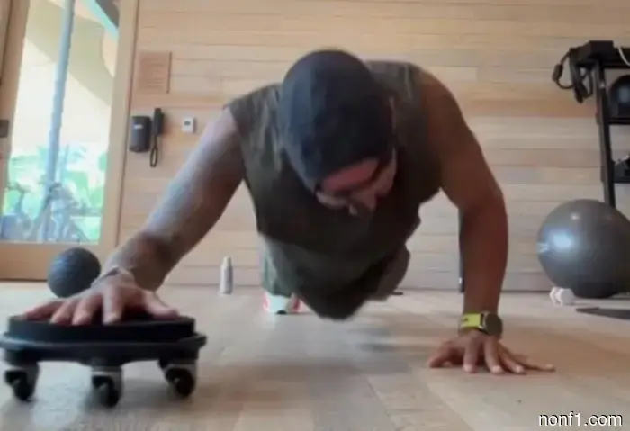 Lewis Hamilton spoke about his training methods.