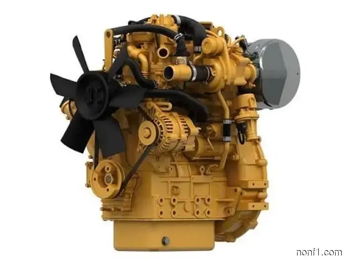 The CAT diesel-powered mower is equipped with a larger engine than that of a Honda Civic.