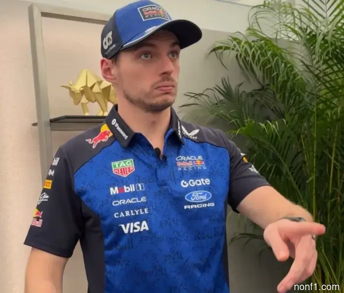 Max Verstappen echó a un periodista de la conferencia de prensa.