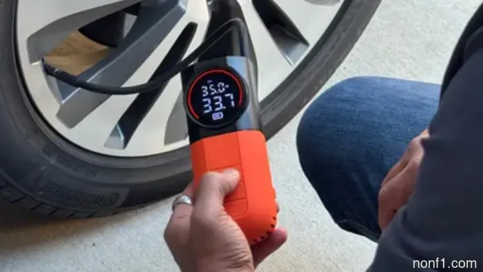 Enjoy a 40% discount on the S1 Compact Tire Inflator and keep backup air conveniently with you.