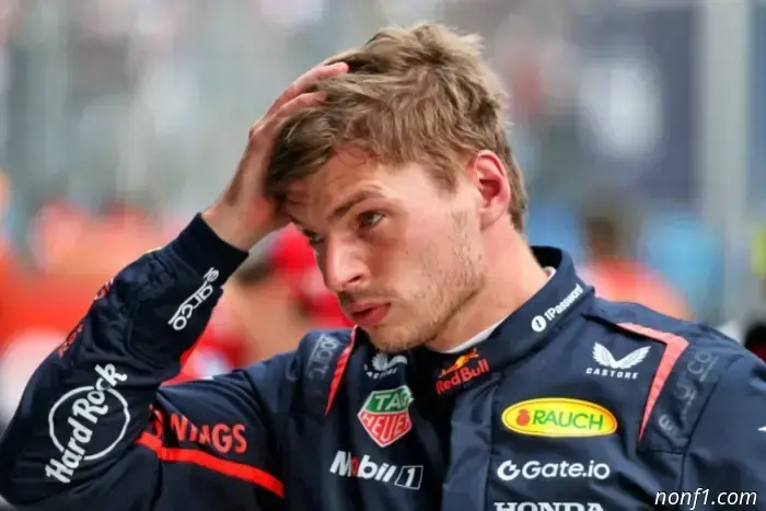 Verstappen hopes the difficult period won't drag on.