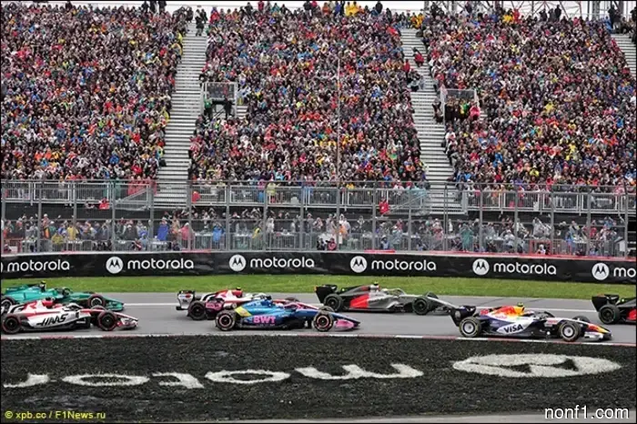 En Canadá, se establece un nuevo récord de asistencia en el Gran Premio.