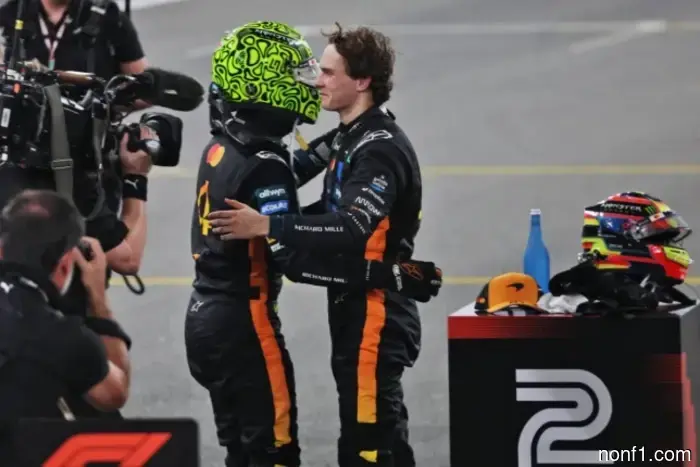 Oscar Piastri: My relationship with Lando hasn't changed.