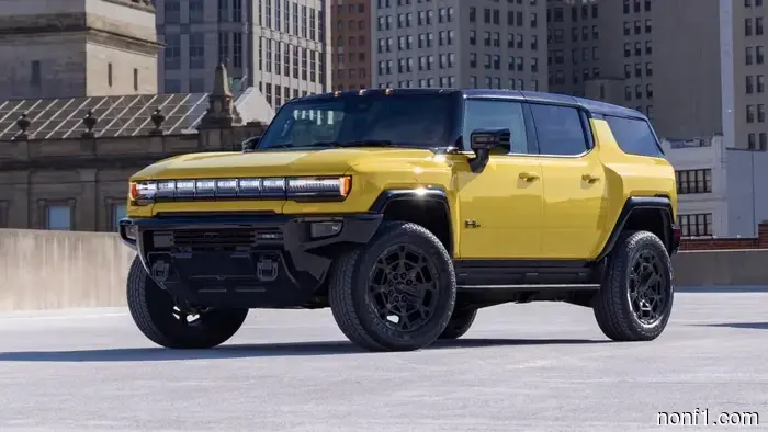 GMC создает новый желтый Hummer EV в честь старого H2