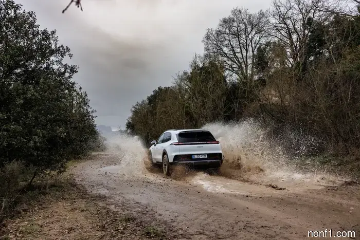 No one is likely to take a Porsche Cayenne Electric off-road, but it sure is entertaining.