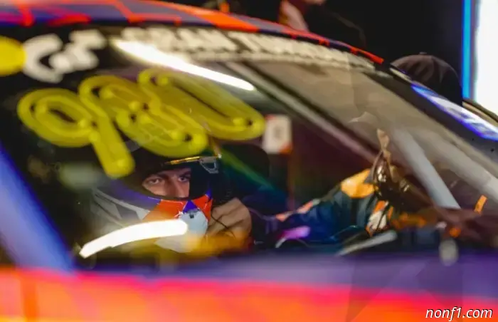 Verstappen made a strong impression on the instructor.