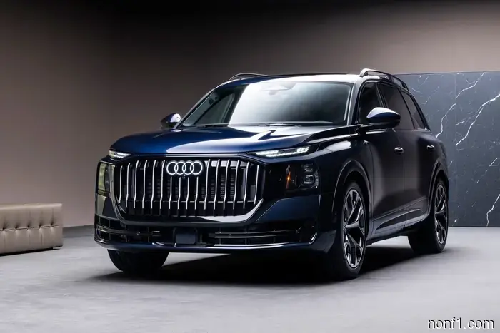 Audi's upcoming Q9 will display your turn signals directly onto the road.
