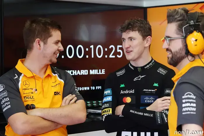 Dunne grabs attention as the excitement in the F1 paddock increases.