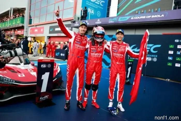 The Toyota team achieved its 50th victory in the 100th WEC race.