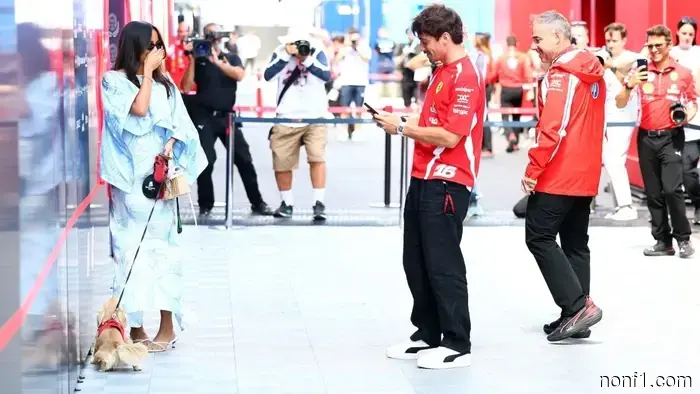Leo Leclerc Spotted Urinating in Red Bull’s Garage is the Pinnacle of F1 Antics