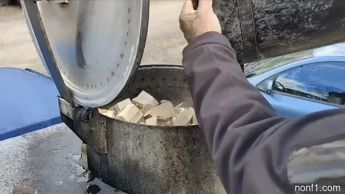 Gas Price Trick: Use an Old Chevy Truck Powered by Wood