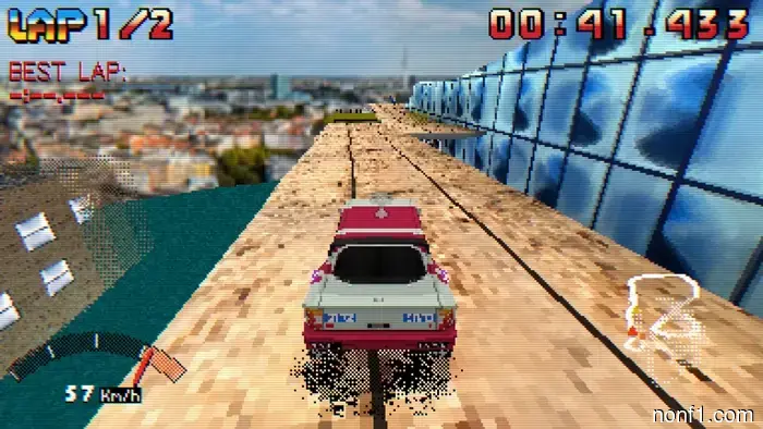 Compete on the Fiat Factory Roof Test Track in this delightful indie game.