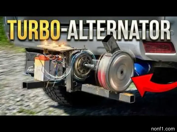 Russian Engineers Innovate Turbo-Style Alternator Powered by Exhaust Gases